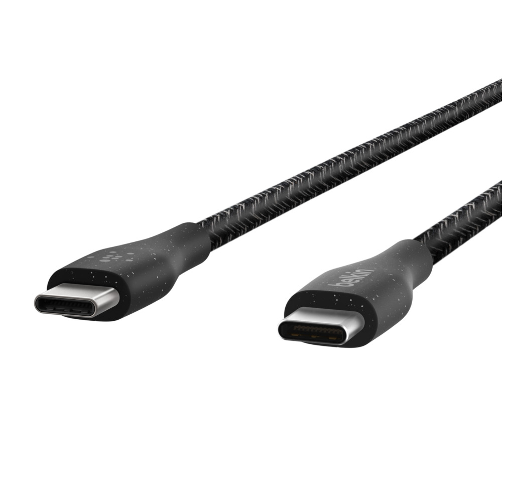 Belkin  BOOSTCHARGE USB-C to USB-C Cable with Strap - Black 1.2M